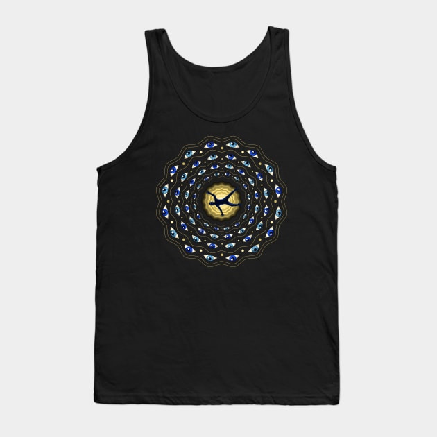 Psychedelic Trip Tank Top by underheaven